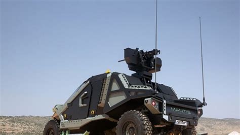 New Futuristic Israeli Dune Buggy Is Bristling With Weapons Ready