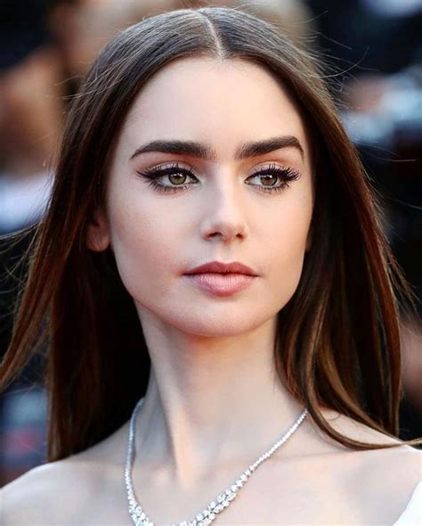 🍒 On Instagram “lily Collins Glam 💋 Which Look Is Your Favorite” Maquillaje Para Ojos Color
