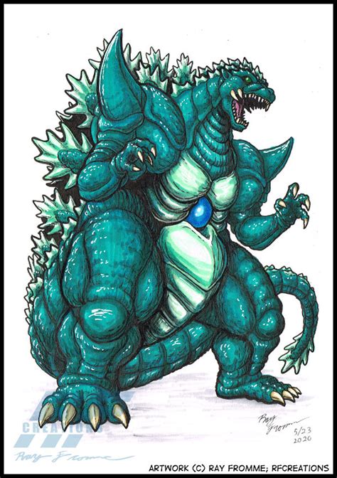 Patreon Commish Super Godzilla By Almightyrayzilla On Deviantart