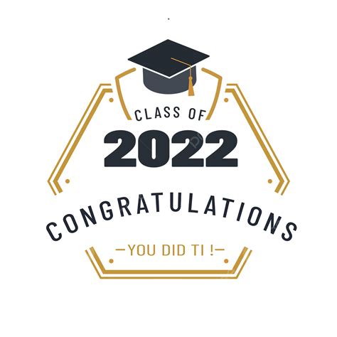 Congratulations Class Of 2022 Clipart
