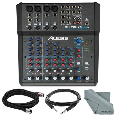 Alesis Multimix 8 Usb Fx 8 Channel Mixer With Effects And Usb Audio