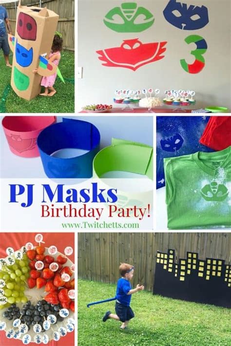 For 1 or more players. PJ Masks Party Ideas - Twitchetts