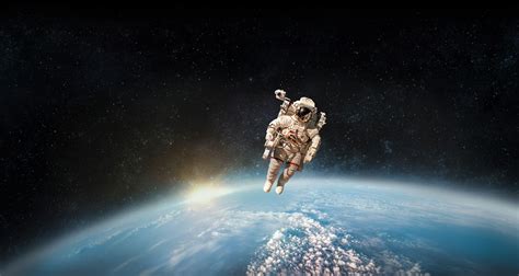 Astronaut In Outer Space Wallpapers Wallpaper Cave