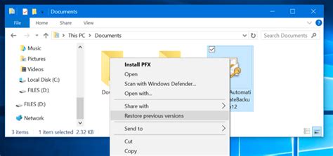 Easy Way To Restore Files From File History In Windows 10