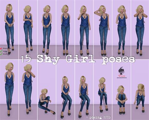 second life marketplace voir 15 shy girl poses