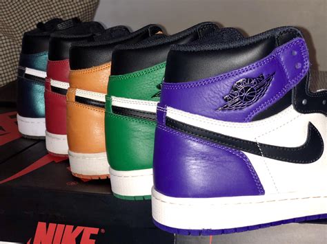 We have received confirmation on some new air jordan retro i to release in the holiday season (no actual dates just yet). COMPLETE SET. JORDAN 1 "TOE" COLORWAYS. : Sneakers