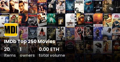 Imdb Top 250 Movies Collection Opensea