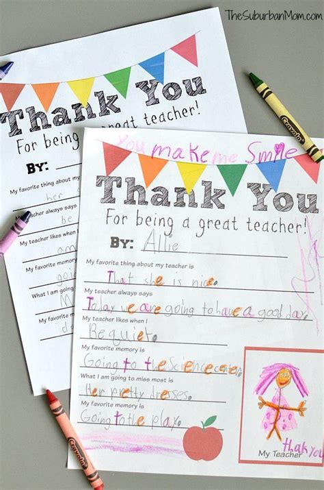 The 25 Best Teacher Thank You Letter Ideas On Pinterest Teacher