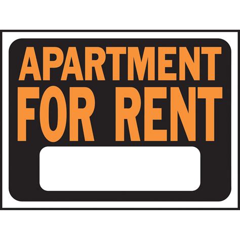 Apartment for Rent Sign | Wayfair Supply