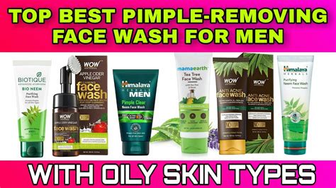 Top Best Pimple Removing Face Wash For Boys And Men With Oily Skin Types