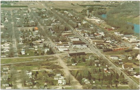 Cen Evart Mi Nice Aerial View Osceola Community Downtown H Flickr