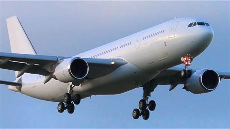 Rare Hongkong Jet Private Airbus A330 200 Landing Melbourne Airport