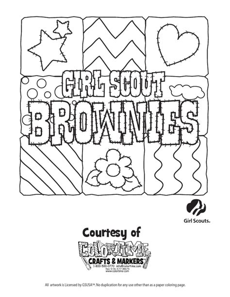 Daisy Girl Scout Coloring Page Twisty Noodle Coloring Library