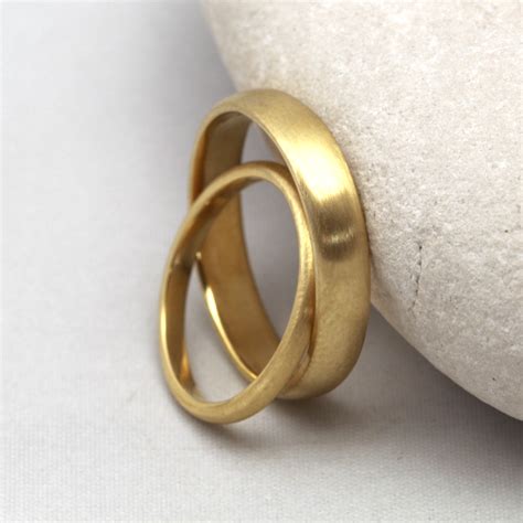 Recycled Gold Wedding Rings Jacqueline And Edward