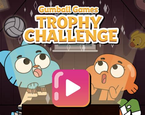 Gumball Trophy Challenge Game