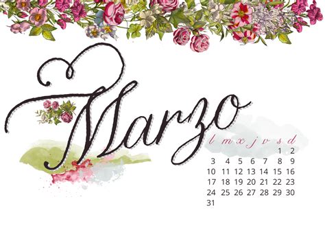 Imprimible Calendario De Marzo Mlcblog
