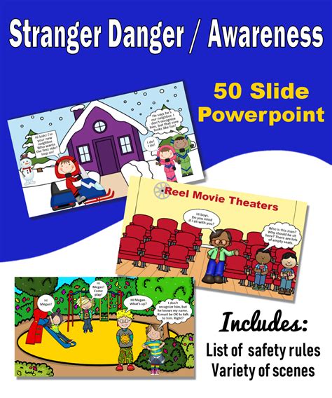 Stranger Safety Comic Powerpoint Occupational Therapy Kids