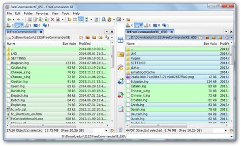 File and folder compare are you still doing it by hand? how to compare files in flat view - FreeCommander Forum