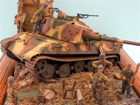 King Tiger 1 72nd Military Modelling Diorama Tiger Tank