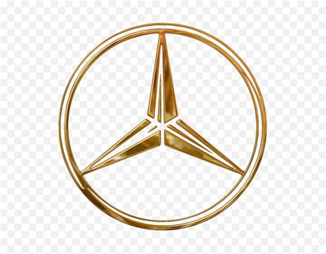 Mercedes Benz Logo Png Transparent Logo Golden Mercedes Benz