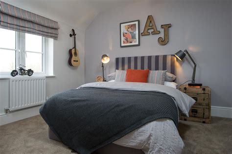 This Bedroom Is Perfect For A Teenage Boy It Is Stylish Modern And