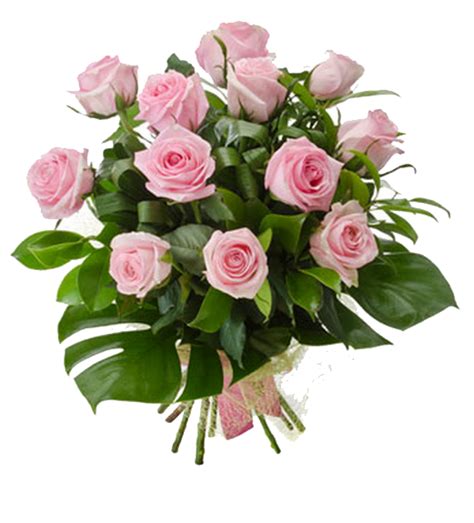 Download Pink Roses Flowers Bouquet Photo Hq Png Image Freepngimg