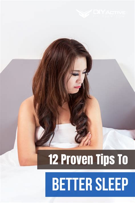 12 Proven Tips To Better Sleep At Night Diy Active