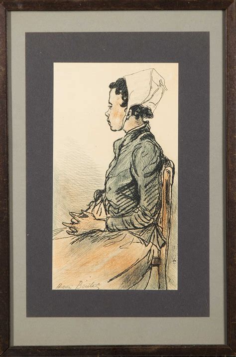 Henri Boutet French Color Lithograph