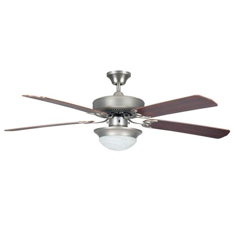 Save on lighting and ceiling fan options from brands like hampton bay, monte carlo, lbl, and more. Radionic Hi Tech Ranch 52 in. Satin Nickel Ceiling Fan ...