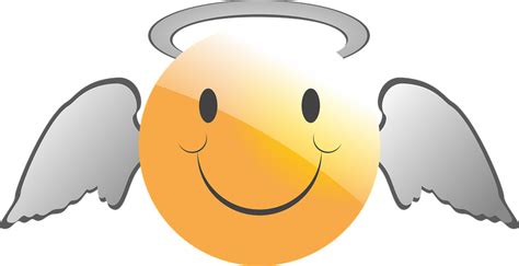 Download Emoticon Smiley Angel Royalty Free Vector Graphic Pixabay