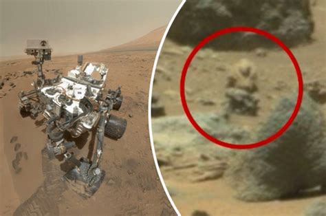 Ancient Alien Soldier Spotted Stalking Curiosity Rover On Mars Daily Star