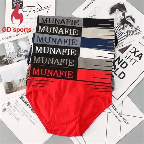 Munafie Men S Underwear Briefs Shopee Philippines