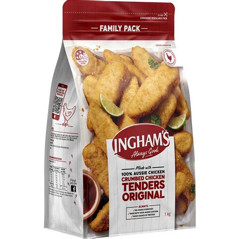 Ingham S Chicken Tenders Original 1kg Woolworths