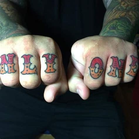 88 Badass Knuckle Tattoos That Look Powerful