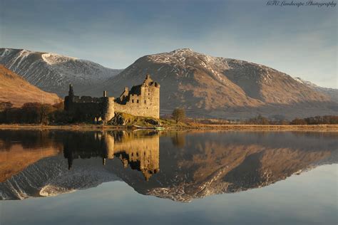 Kilchurn Castle At 1st Light Loch Awe Scotland Travel Scotland Trip