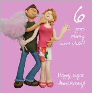 For each year of marriage, there are certain types of traditional gifts to give. 6th Year Anniversary Gifts - Tips and Ideas