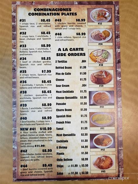 This outreach is a blessing to those who are in need as well as to. Menu of El Jimador Mexican Food Jalisco Style in Carlsbad ...