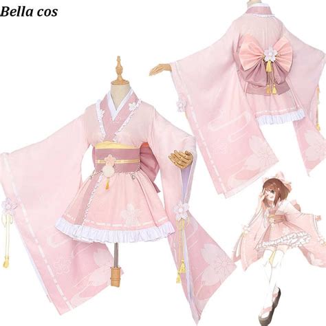 elibelle classic japanese anime school girls pink sailor dress shirts uniform cosplay costumes