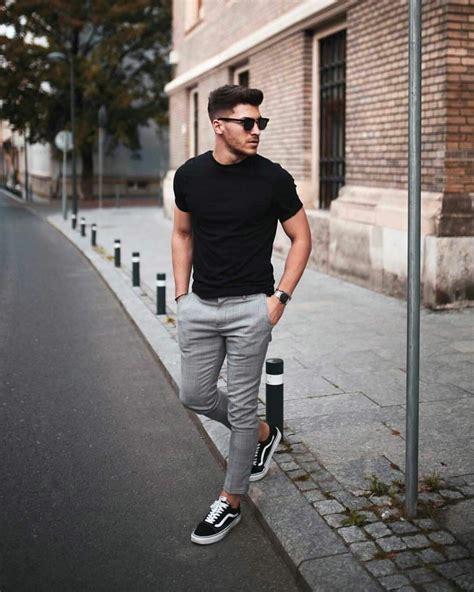 Vestimentas Hombre Ootd Men Outfits Mens Casual Outfits Black Outfits