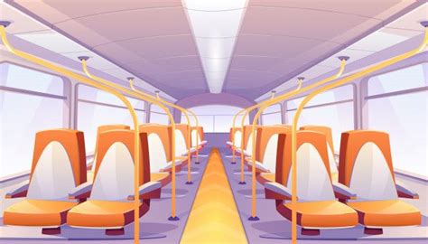 Téléchargez Bus Vide Avec Des Sièges Orange Gratuitement Anime