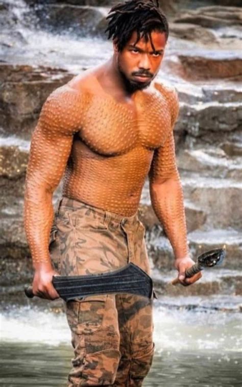 Locul nașterii santa ana, california, usa. Michael b.Jordan as Erik Killmonger | Black panther marvel ...
