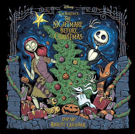 The Nightmare Before Christmas Advent Calendar And Pop Up Book Book