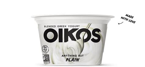 Plain Oikos Blended Greek Nonfat Yogurt