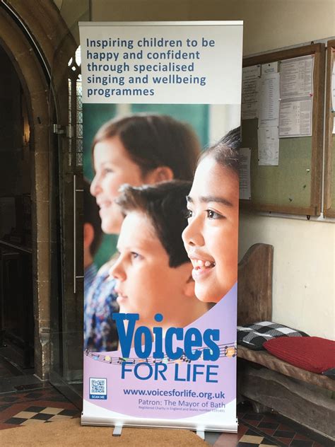 Backwell Banner Voices For Life