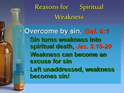 Ppt Spiritual Weakness Powerpoint Presentation Free Download Id575760