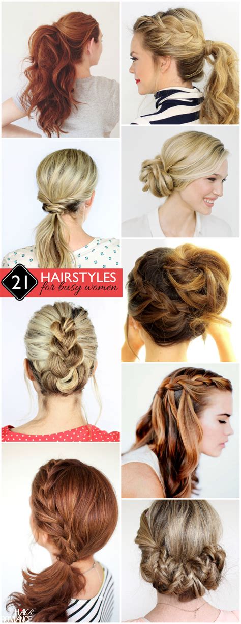 Hairstyles For Busy Women