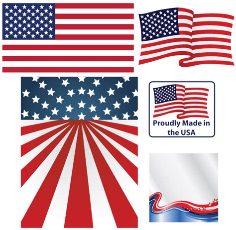 Vector American Flag Download Free Vector Art Free Vectors