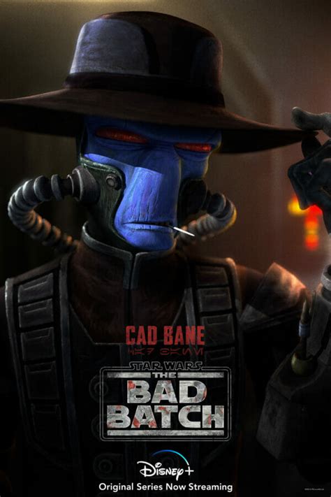 The Bad Batch Cad Bane And Todo 360 Character Posters Released