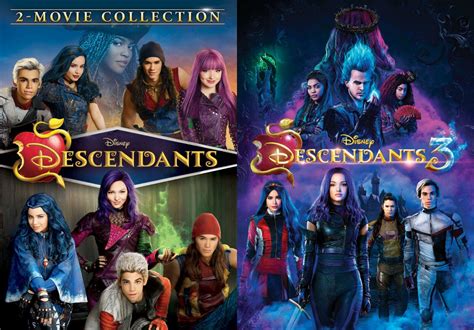 Disneys Descendants 1 2 And 3 All 3 Movie Collection ~ New Dvd Bundle