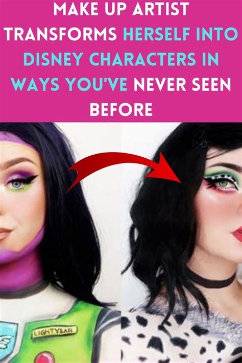 Makeup Artist Transforms Into Disney Characters In Unique Ways